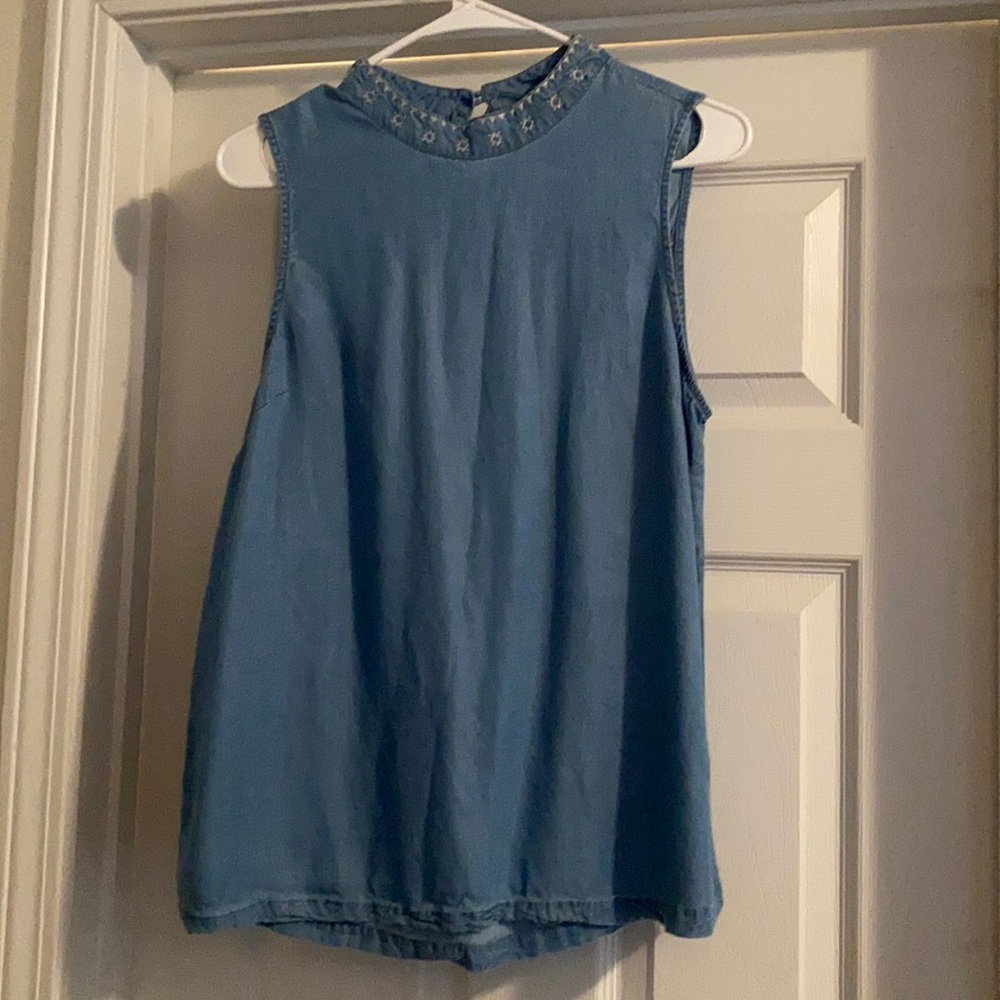 Blu Pepper Denim Tank